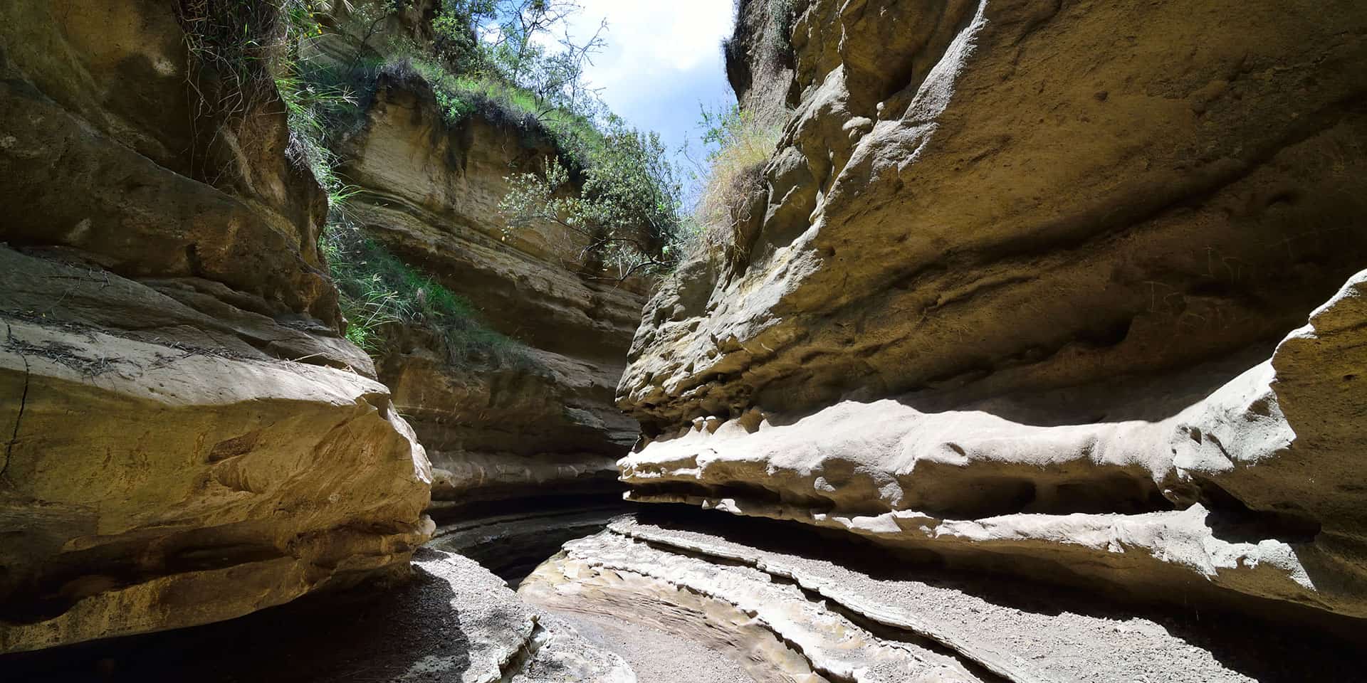 gorge trekking in hells gate national park, naivasha when on our 6 days Kenya safari