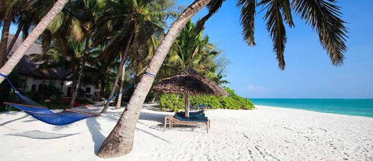 white sandy beaches of Zanzibar beach vacation